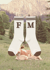 FM Initial Socks