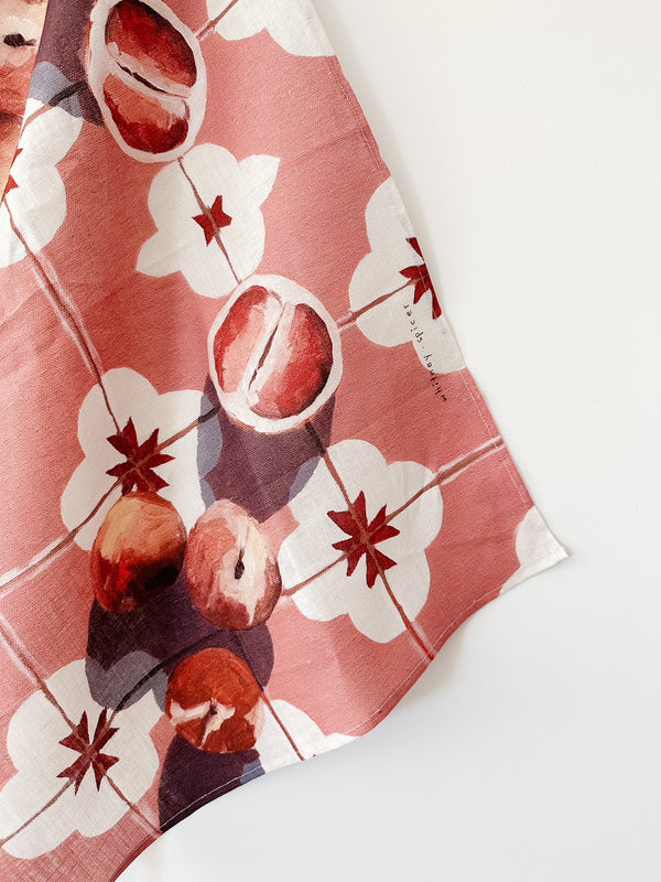 Fruit on the Floor Tea Towel