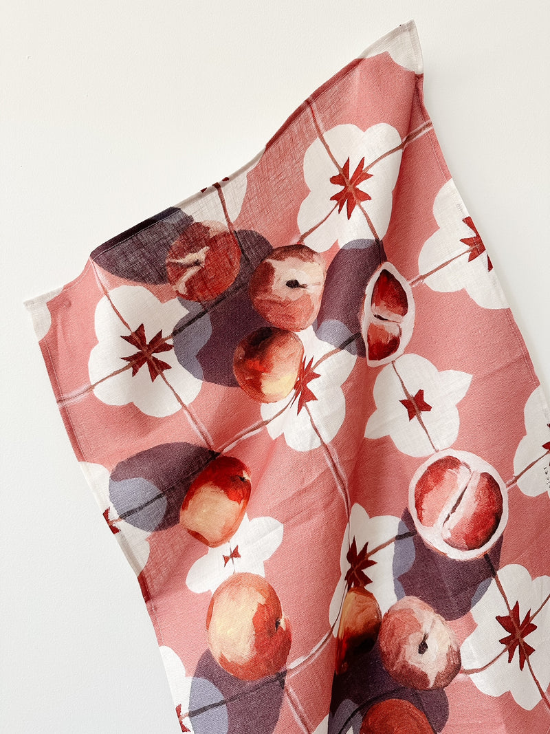 Fruit on the Floor Tea Towel