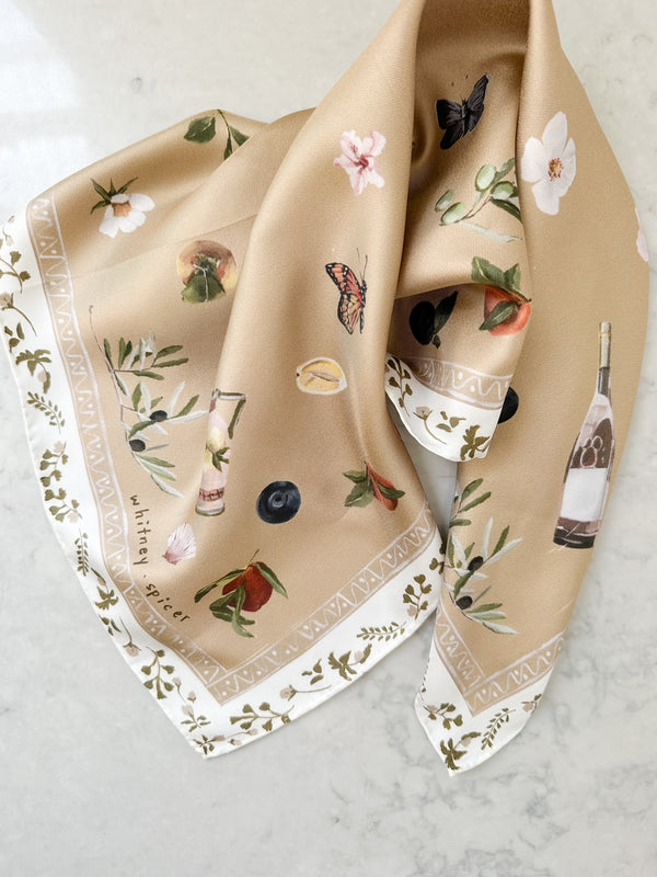 Dolce Square Silk Scarf