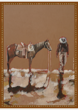 Lone Ranger 2.0 - Linen Tea Towel