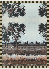 Open Spaces - Linen Tea Towel