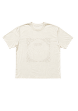 Paisley Emboss Crew Tee