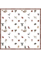 'Stay Wild' Cotton Bandana