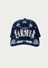 Navy Bandana Trucker