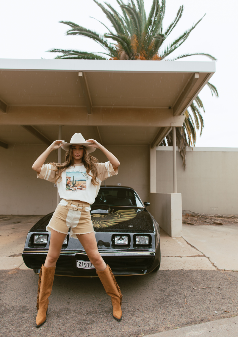 Barren Beauty Raglan Tee