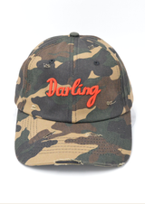 Distressed Camo Darling Cap