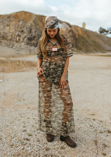 Camo Lace Skirt