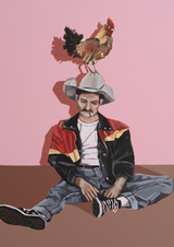 'Cocky Cowboy' Print
