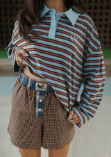 Cocky Plaid Box Brief