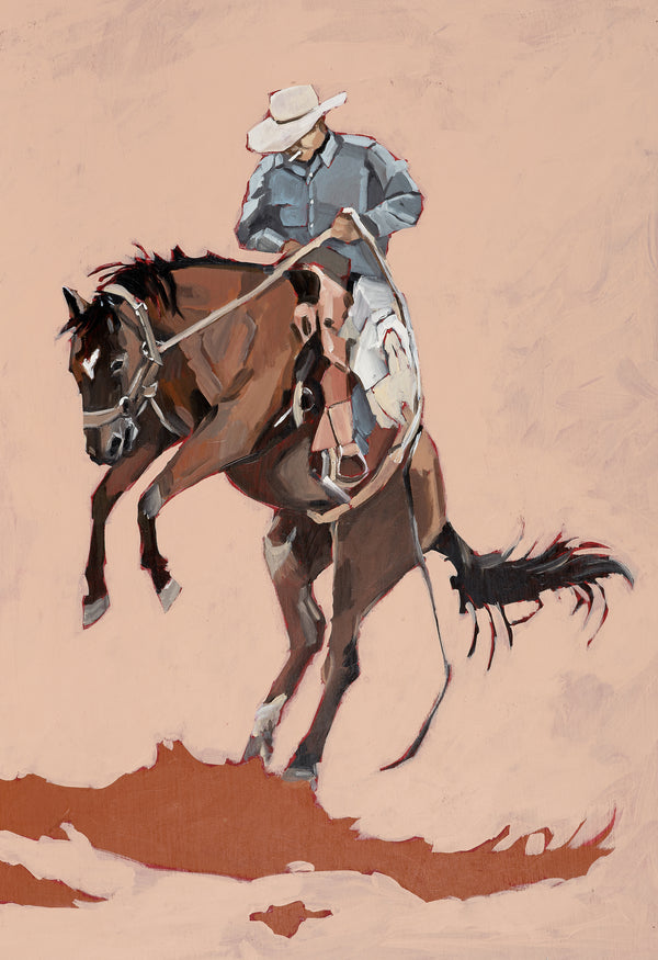 'Cowboy Up' Print
