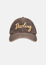 Vintage Brown Darling Cap