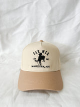 FAR MER Branded Cap - Beige