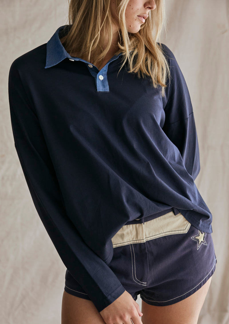 Navy Polo
