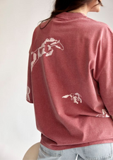 COMING SOON - Stampede Tee Maroon