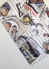 Farm Mornings - Linen Tea Towel