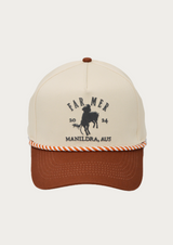 FAR MER Branded Cap - Rust