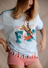 Flamin' Rodeo Tee