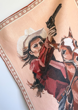 Got A Gun - Linen Tea Towel