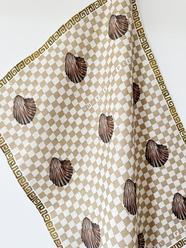 Hazel Shell Tea Towel