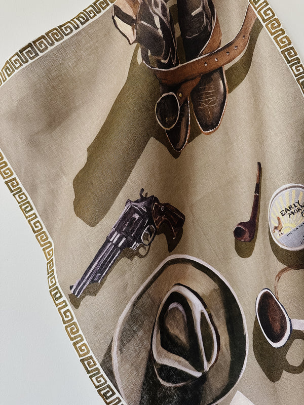 His Things Tea Towel