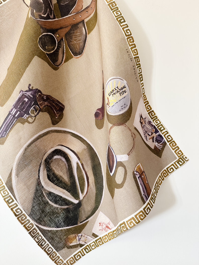 His Things Tea Towel