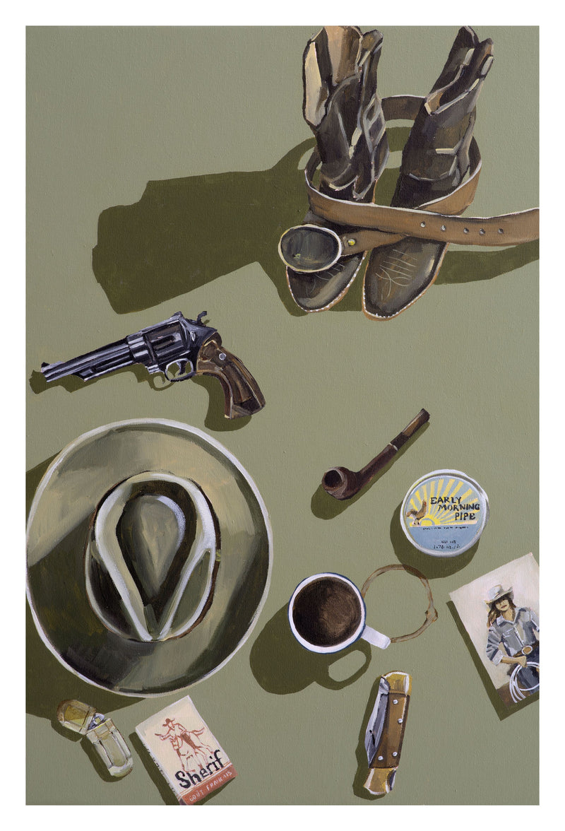 'His Things' Print