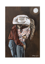 Hold Me Cowboy - Mini Print