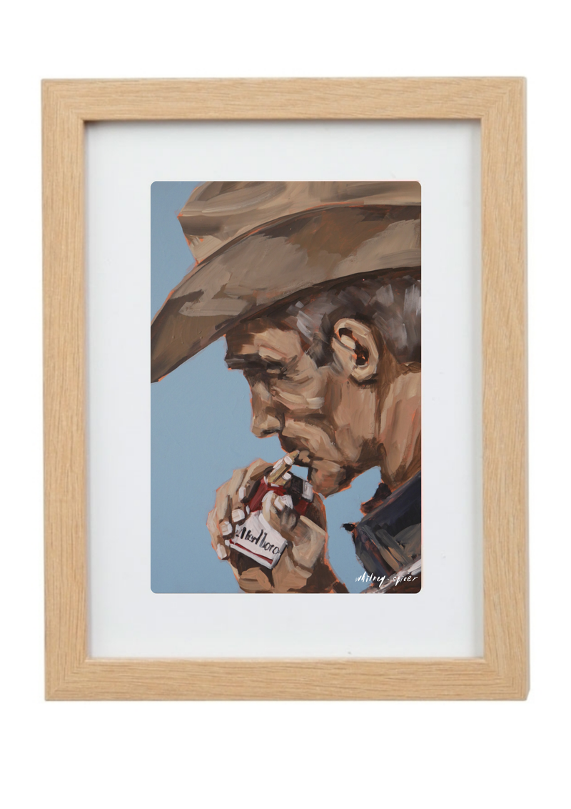 Marlboro Man - Mini Print