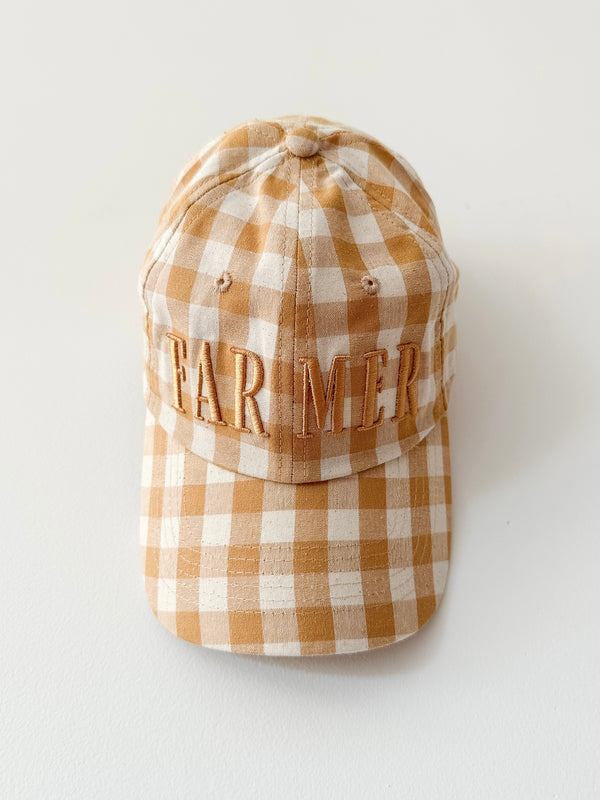 Honey Check Cap