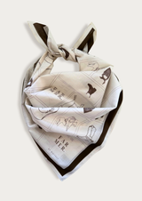 Ivory Boot Cotton Bandana