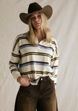 Jersey - Blue/Brown