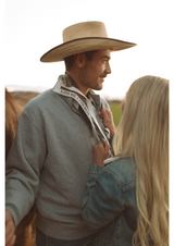 'Kiss Me Cowboy' Silk Bandana