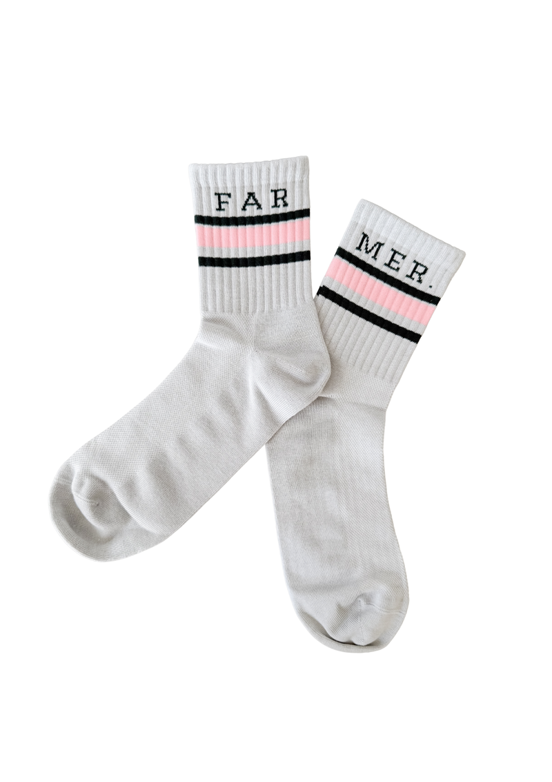 Mint Crew Socks