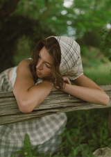 'Pasture Plaid' Bandana Scarf