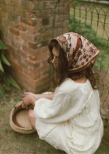 'Pistol + Petal' Bandana Scarf