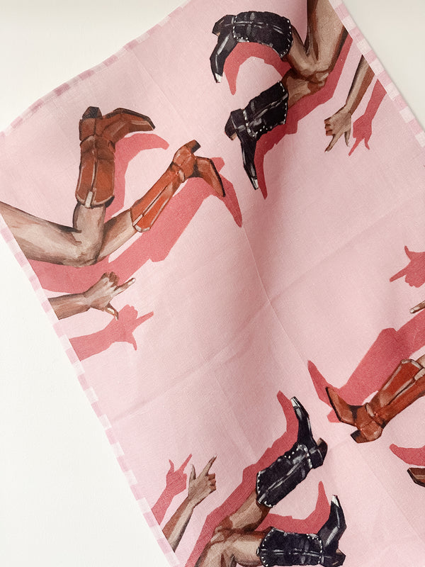 Shoot Out Tea Towel