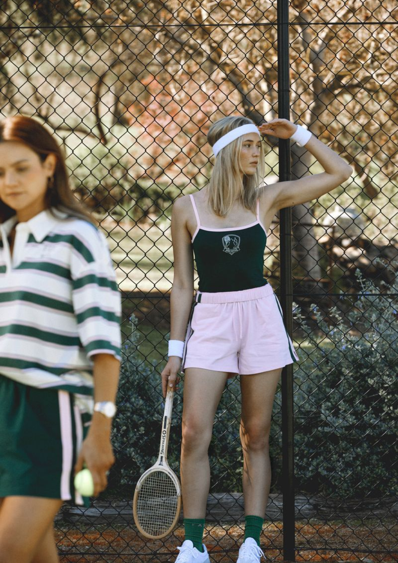 Tennis Tank - Evergreen