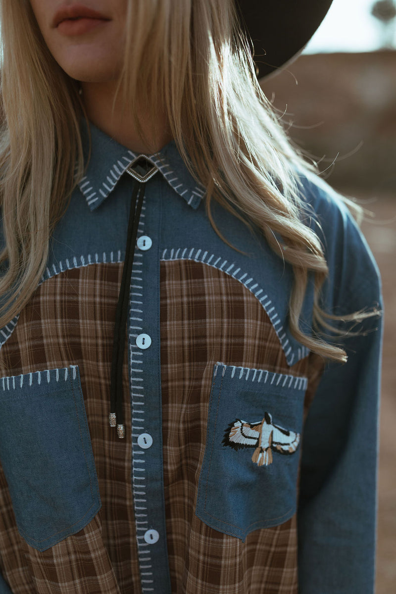 Texas Yoke Button Up