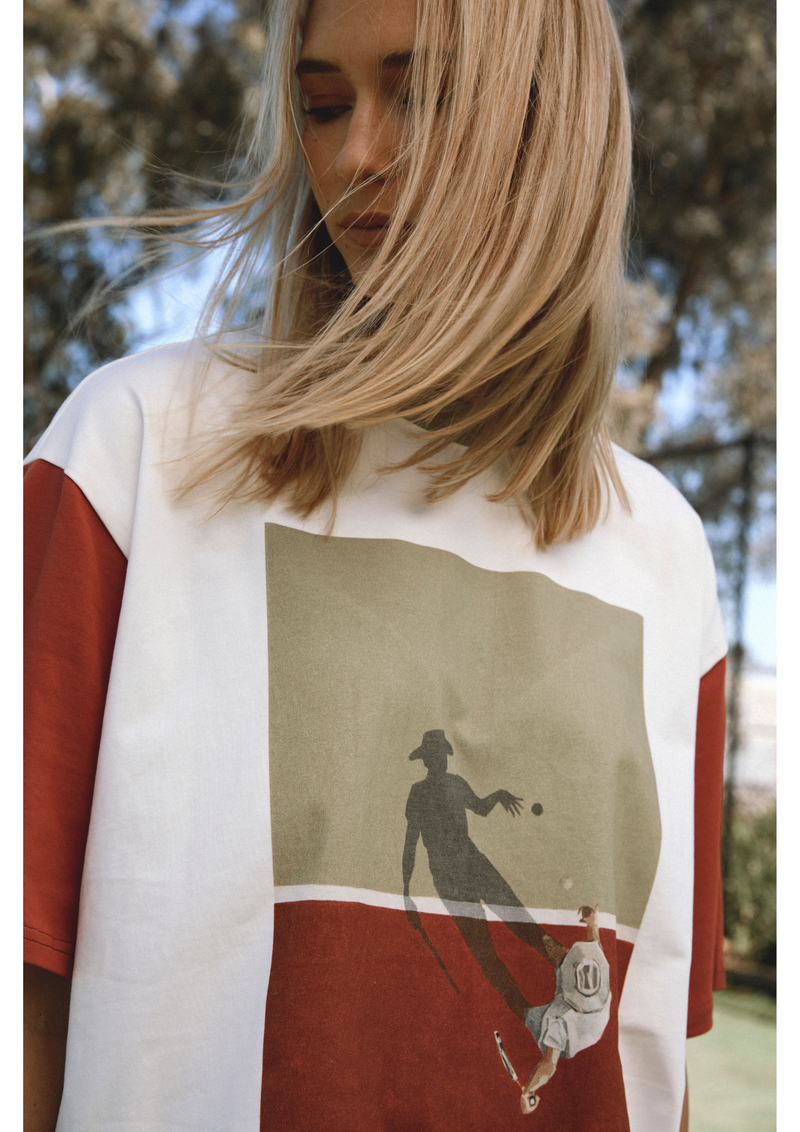 Vintage Serve Box Tee