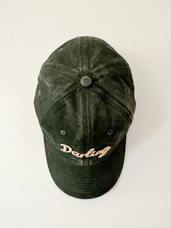 Vintage Wash Darling Cap - Army