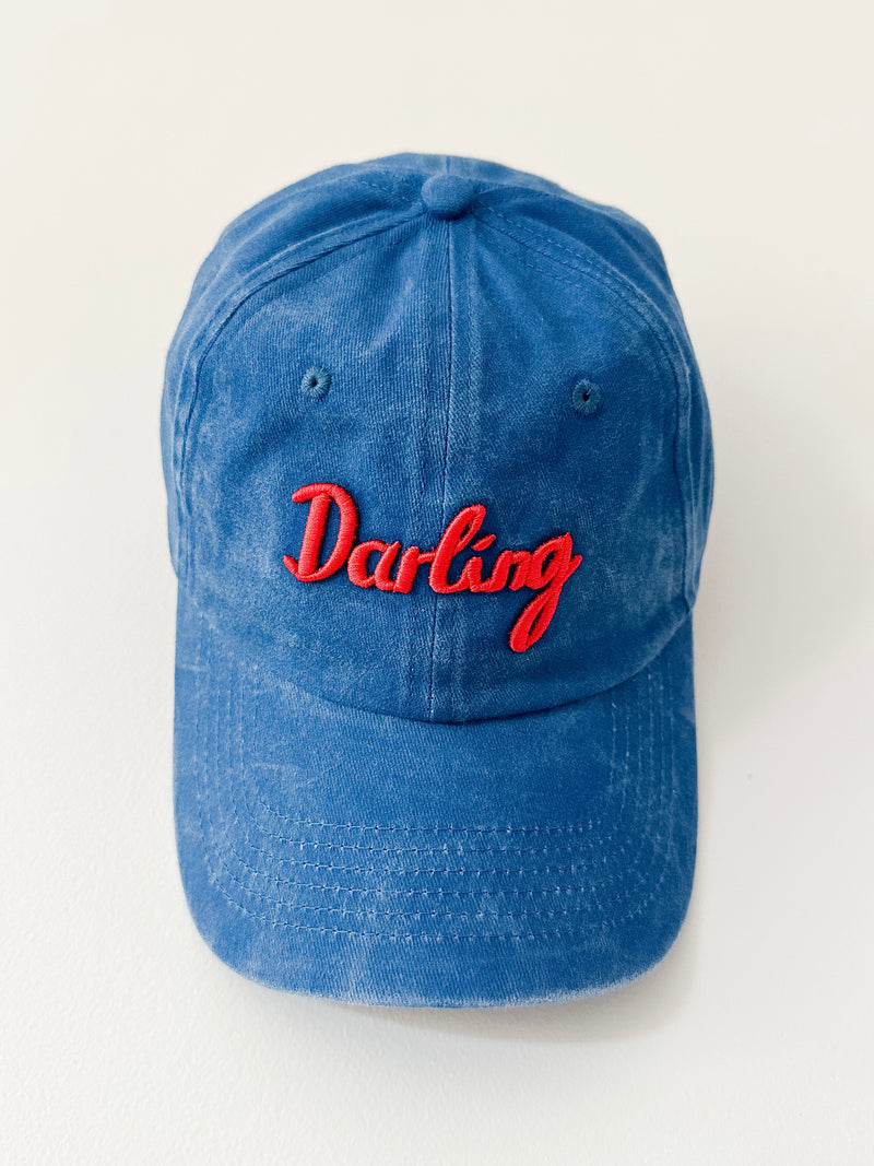 Vintage Wash Darling Cap - Blue
