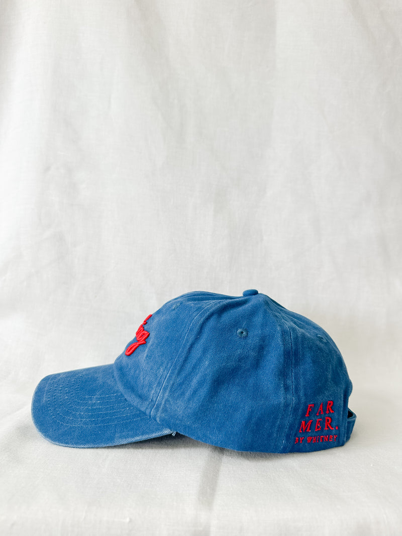 Vintage Wash Darling Cap - Blue