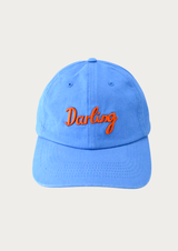 Vintage Wash Darling Cap - Blue/Orange