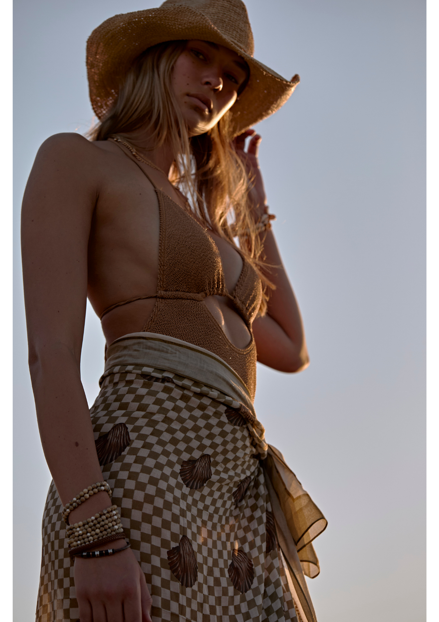 SPELL スペル　GOLDIE TASSEL SARONG 新品タグ付き Goldie Tassel Sarong - Desert Rose – Shop Nepenthe