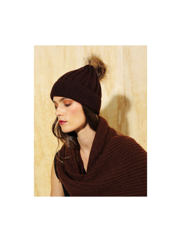 Rib Knitted Beanie