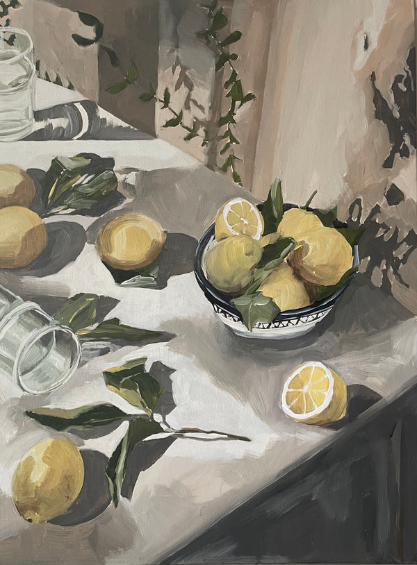 'Moody Lemons' Print
