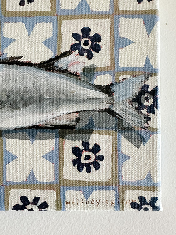 Blue Tiled Beauty Original