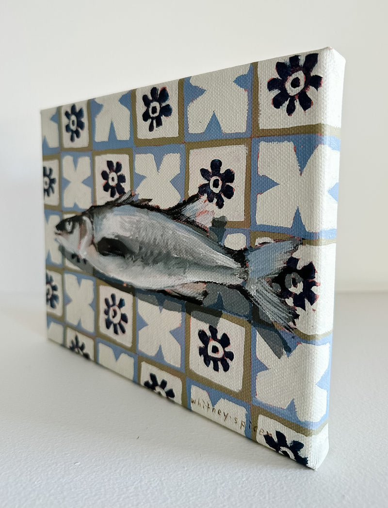 Blue Tiled Beauty Original