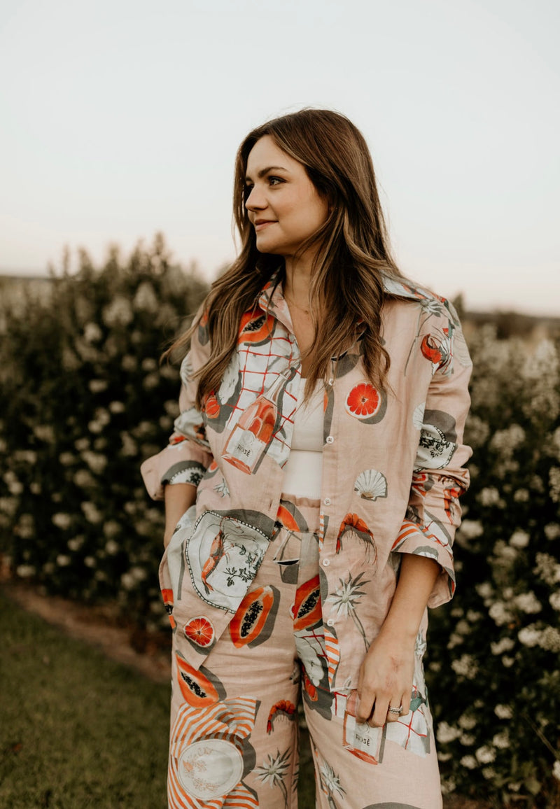Spinifex Print Blouse